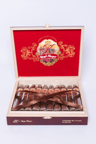 Image of K by Karen Berger Pyramid maduro 6x52x58 Box 1/20