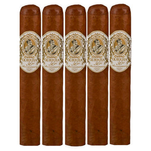 Gurkha Treinta 30th Anniversary Robusto (5x52) Pack of 5 cigars.