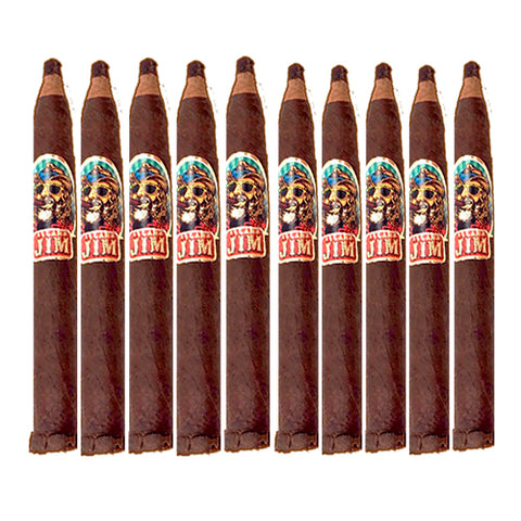 Image of Island Jim #2  6.5X52  Natural   - 10Pack Cigars  , 2 cigar free plus a free sunglasses Island Jim
