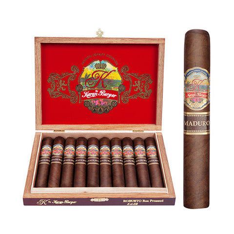 Image of K BY Karen Berger Maduro Box of 10 cigars