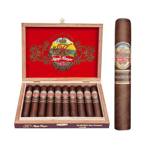 Image of K BY Karen Berger  Maduro Box of 20 cigars