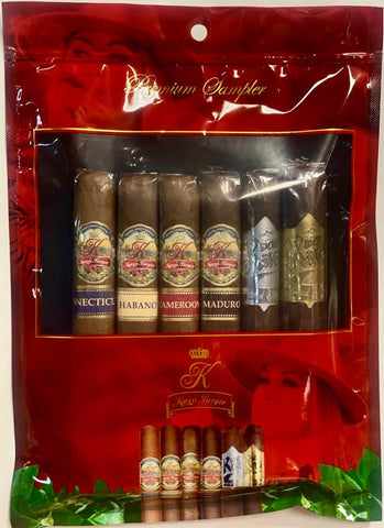 Image of Sampler K By Karen Berger 6 Premium Cigars
