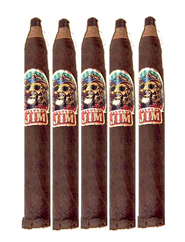 Image of Island Jim #2 6.5X52 San Andres - 5 Pack Cigars ,free sunglasses Island Jim