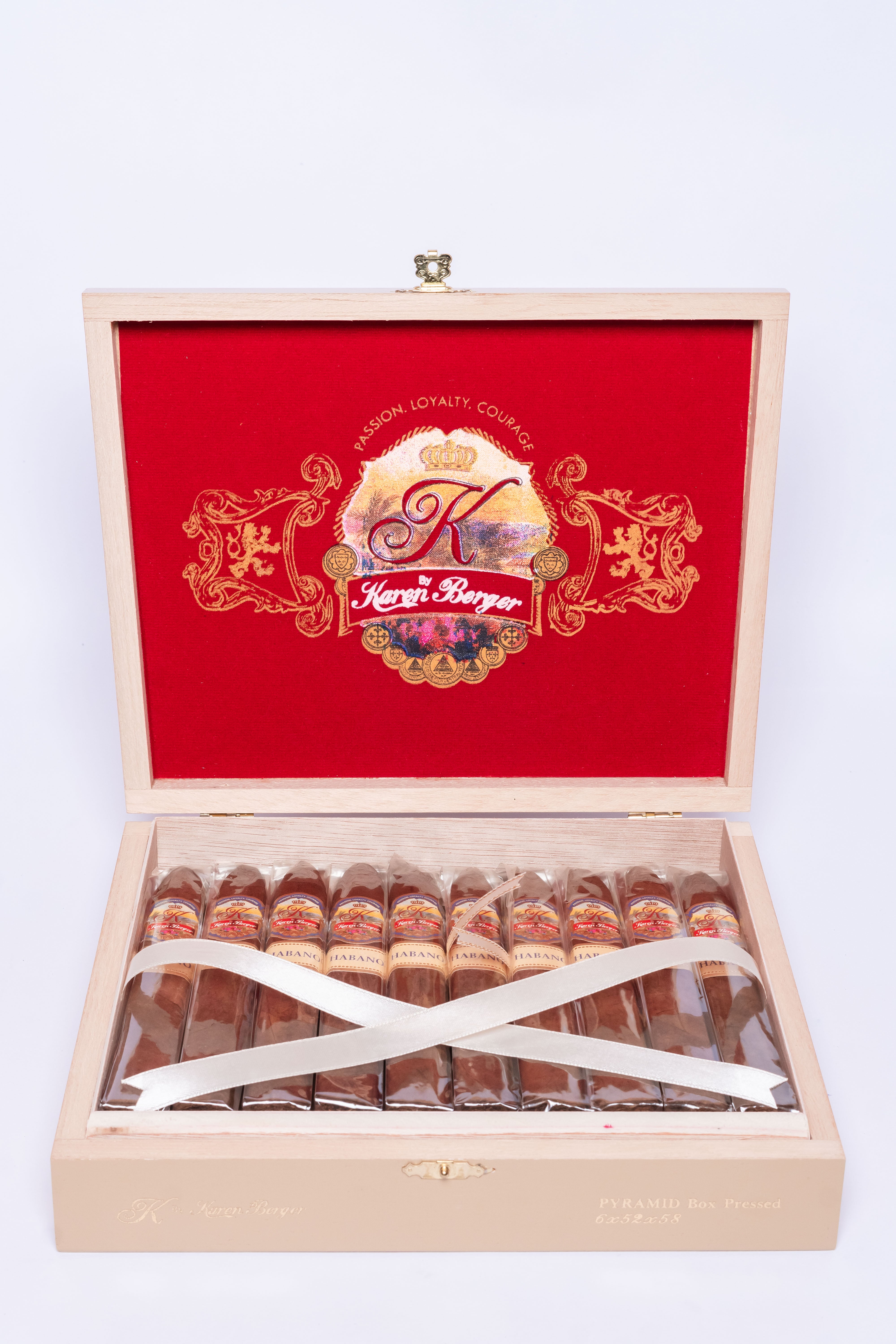 K" by Karen Berger Habano Pyramid Box 1/20