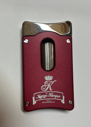 K By Karen Berger Burgundy V Cutter