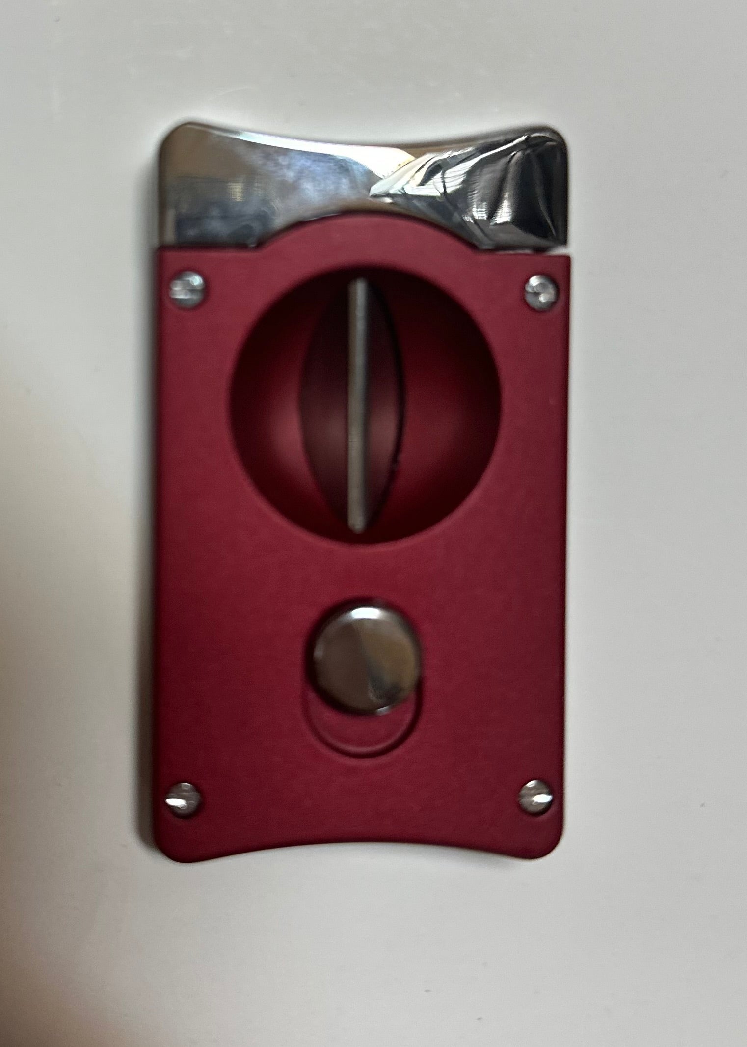 K By Karen Berger Burgundy V Cutter