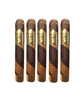 Don Kiki Gold Label EL GORDO - 7 X 70  Barber -Pole - Pack of 5 cigars