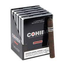 COHIBA BLACK PEQUENO CIGARS - MADURO 1 TIN  OF 6
