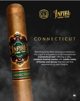 Infiel Conneticut Pack of 5  Toro 6x54 cigars