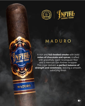 Infiel Maduro Pack of 5  Toro 6x54 cigars