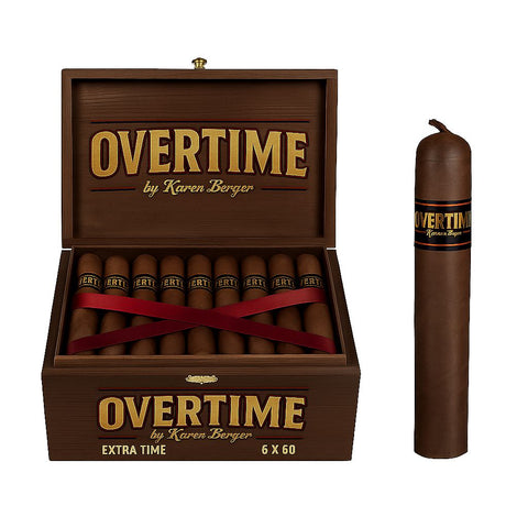 Image of Overtime 6x60 extra Time by karen Berger Pack of 5 cigars
