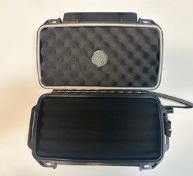 Karen Berger Hard Plastic 5-Cigar Travel Humidor