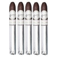 Aganorsa Leaf Signature Selection Maduro Belicoso 6"1/4 * 52 Pack of 5 cigars