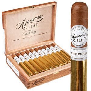 Aganorsa Leaf Signature Selection Corona Gorda 6" * 44 Box 20 Cigars