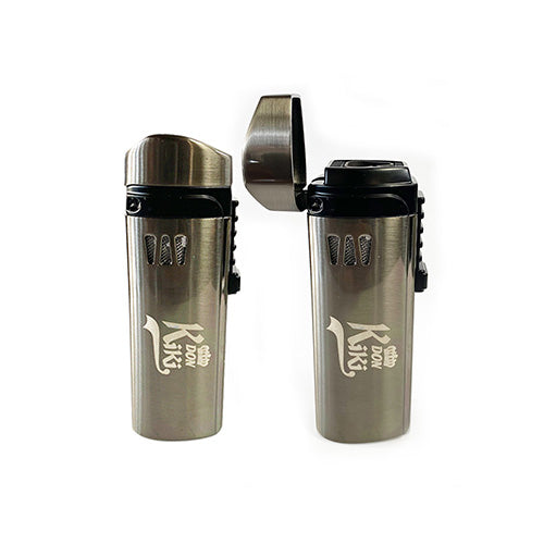 K By Karen Berger Gun Metal Lighter Triple Torch .