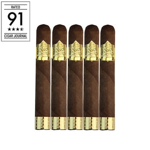 Don Kiki Cigars Vintage Gold Label ROBUSTO 5 X 54 -Pack of 5