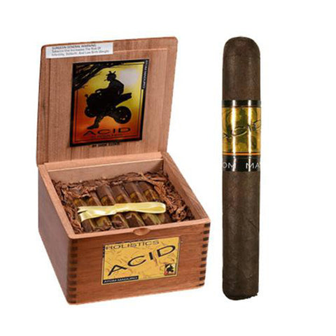 Acid Atom Maduro Robusto 5 X 50 Box of 24 Cigars.