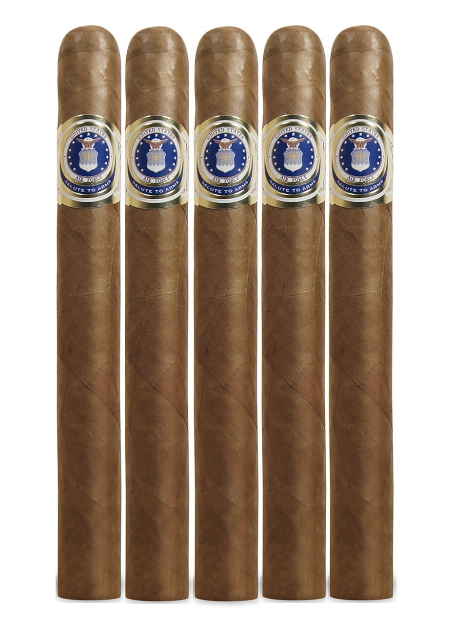 Air Force Salute To Arms Churchill Military Cigars 7 X 50 Pack of 5 Cigars