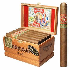 Arturo Fuente Flor Fina 8-5-8 Natural Single Cigar 47 X 6 . Box of 25 Cigars