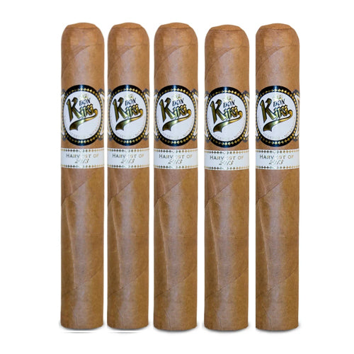 DON KIKI WHITE LABEL White Label robusto 5x54 Pack of 5