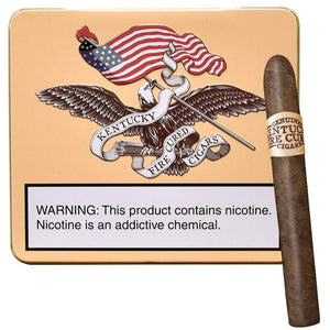 Drew Estate 4×32 tin 10 cigars  Kentucky_Fire_Cured