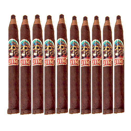 Island Jim #2  6.5X52  Natural   - 10Pack Cigars  , 2 cigar free plus a free sunglasses Island Jim