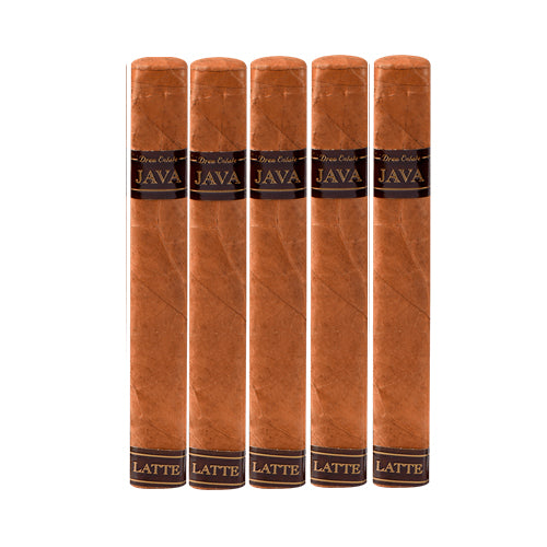JAVA LATTE ROBUSTO 51/2x50 Pack of 5 cigars