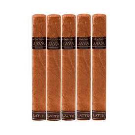 JAVA LATTE ROBUSTO 51/2x50 Pack of 5 cigars