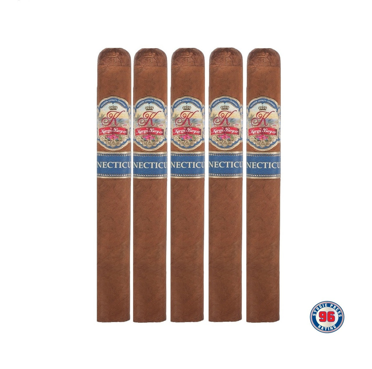 K BY Karen Berger Robusto  Connecticut 5x52  Pack Of 5 Cigars