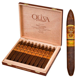 OLIVA SERIE V MELANIO FIGURADO  6 1/2 X 52 - Natural - Box Of 10
