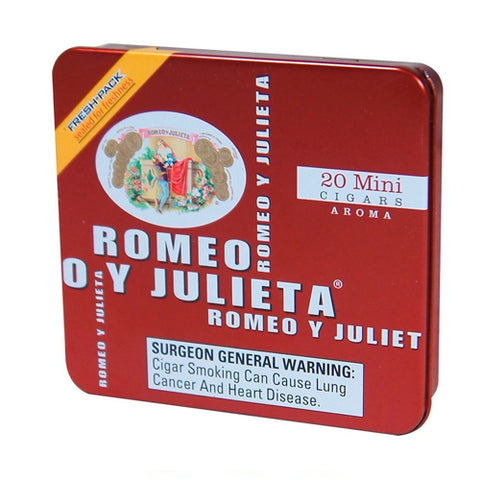Image of Romeo y Julieta Romeo y Julieta Red Mini cigars 20 x 3 20 cigars