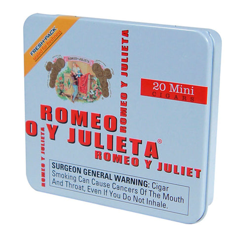 Romeo y Julieta White Mini cigars 20 x 3 20 cigars