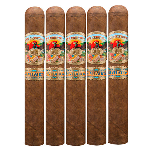 SAN CRISTOBAL REVELATION LEGEND CIGARS - NATURAL PACK OF 5