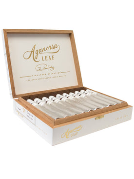AGANORSA LEAF SIGNATURE MADURO ROBUSTO BOX 20