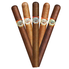 Tatiana Blended Mixed Flavored Sampler 6 X 44 Box of 5 (groovy blue,vanilla,cherry,honey,cognac)