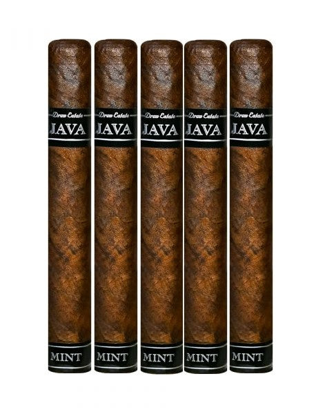JAVA MINT  ROBUSTO 51/2x50 Pack of 5 cigars